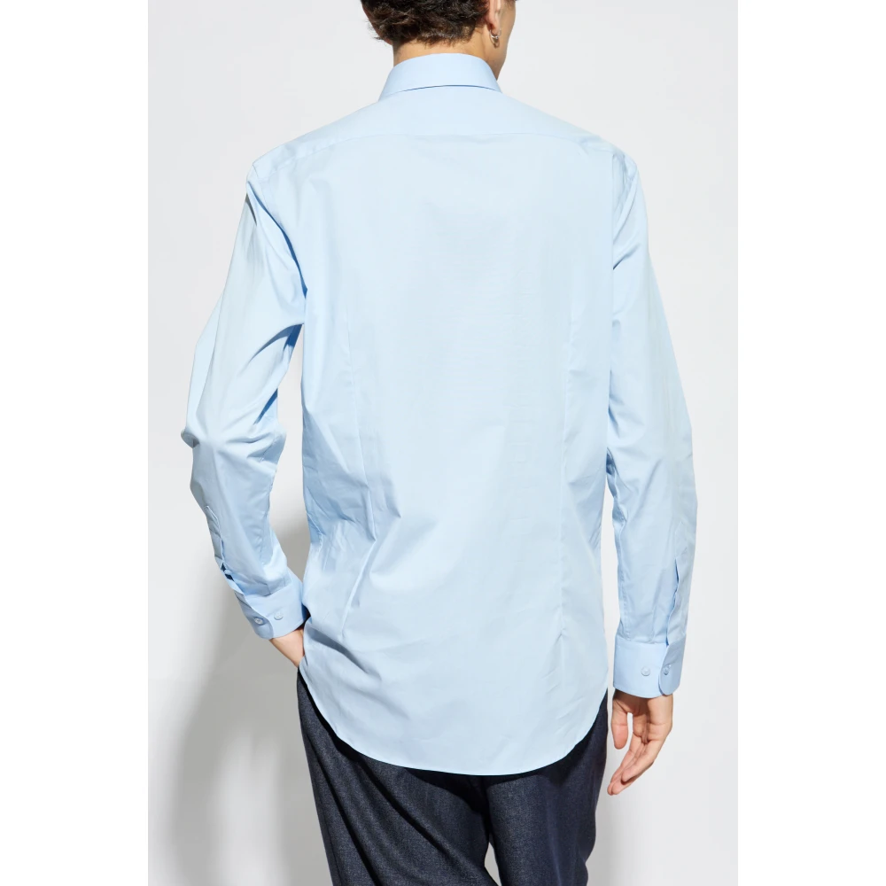 ETRO Klassiek Overhemd Blue Heren