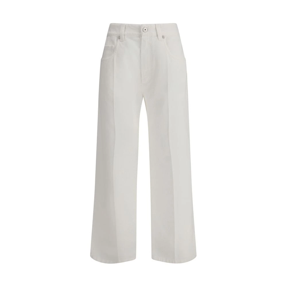 Trousers > Wide Trousers - - Brunello Cucinelli - Modalova