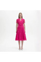 elegant-magenta-lace-midi-dress