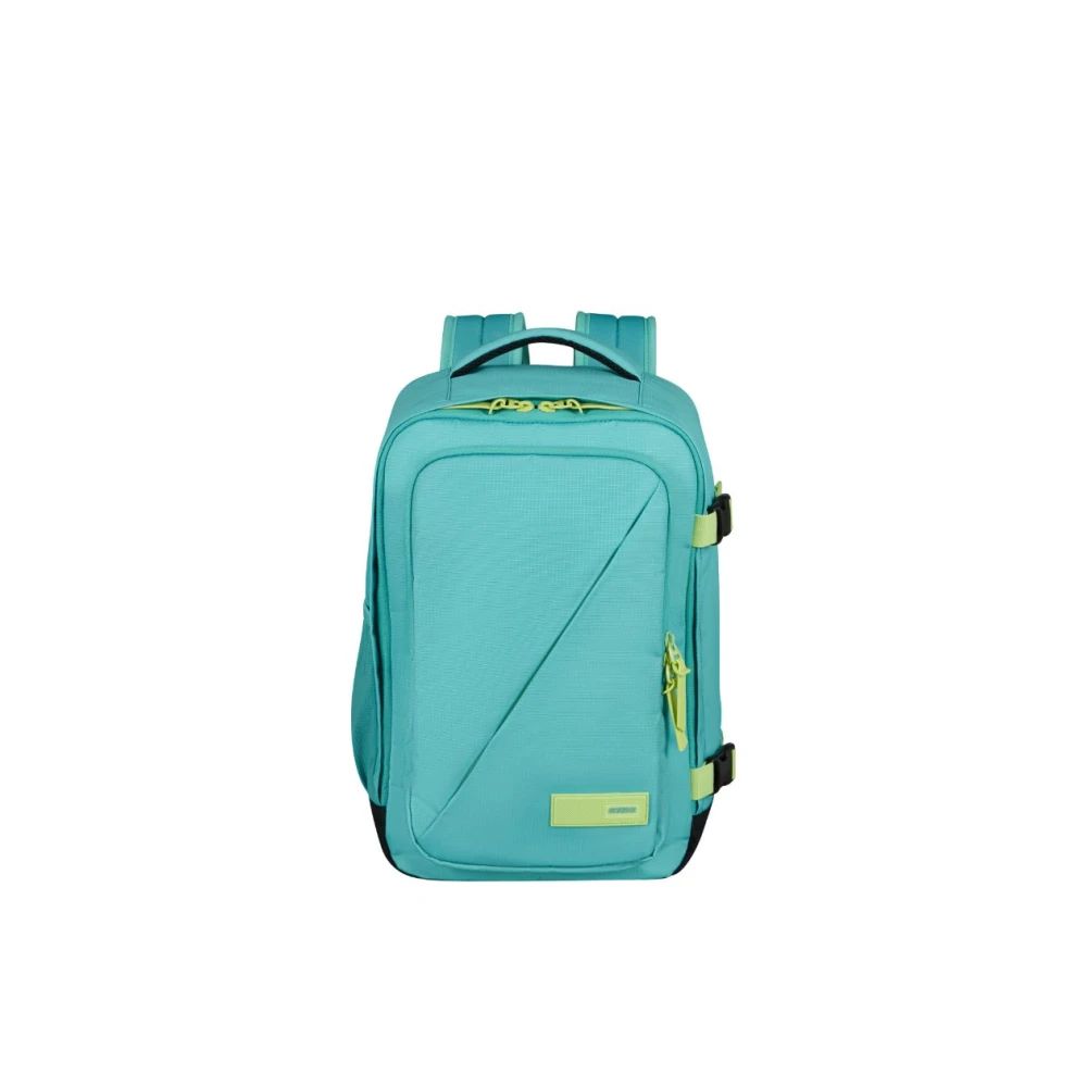 American Tourister Praktische en functionele handbagage rugzak Blue Unisex