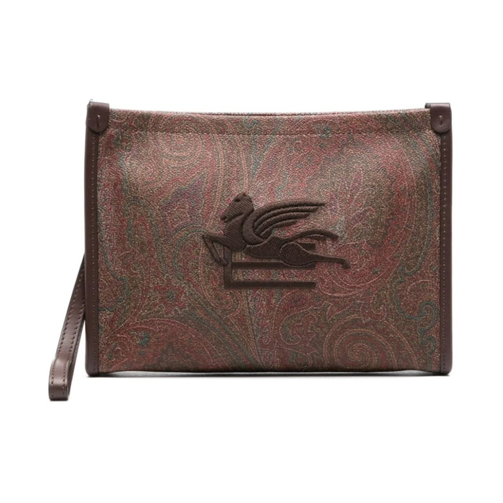 ETRO Clutch Pouch Mp2C0002Aa012 M0019 Brown Dames