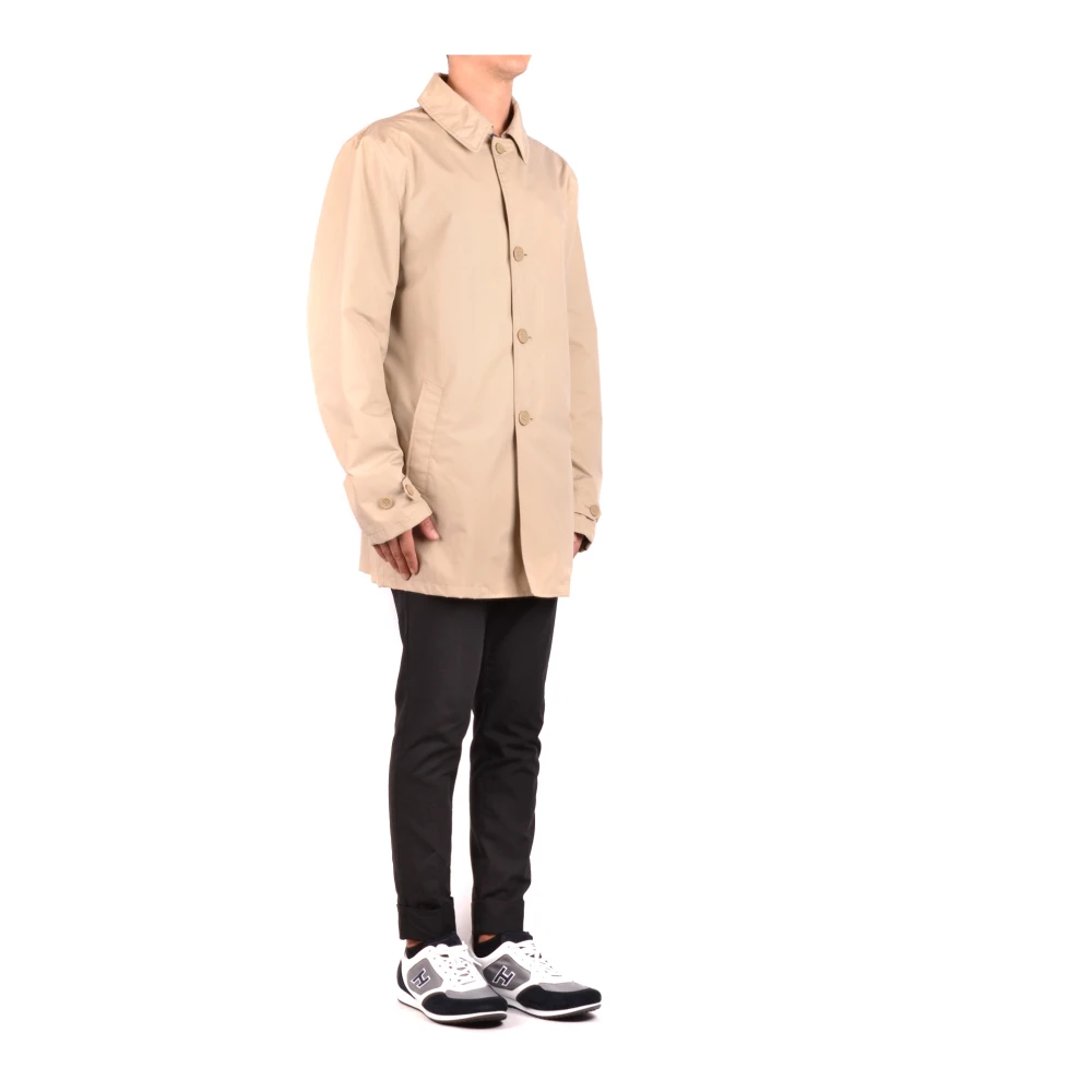 Aspesi Trenchcoat Skyttegrave Beige Heren