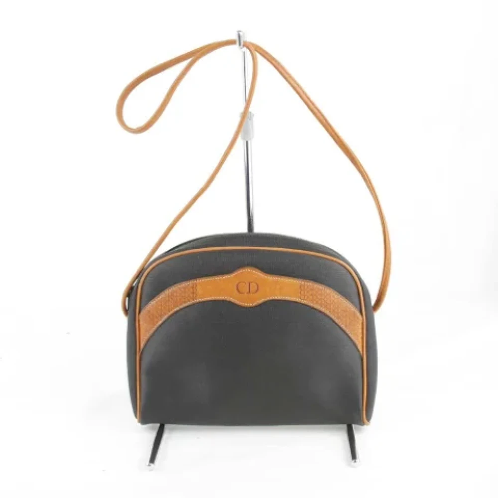 Dior Vintage Pre-owned Fabric dior-bags Brown Dames