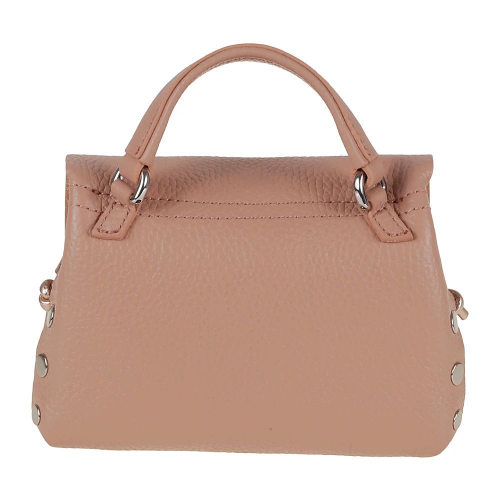 Zanellato Roze Paarse Schoudertas Chic Stijl Pink Dames