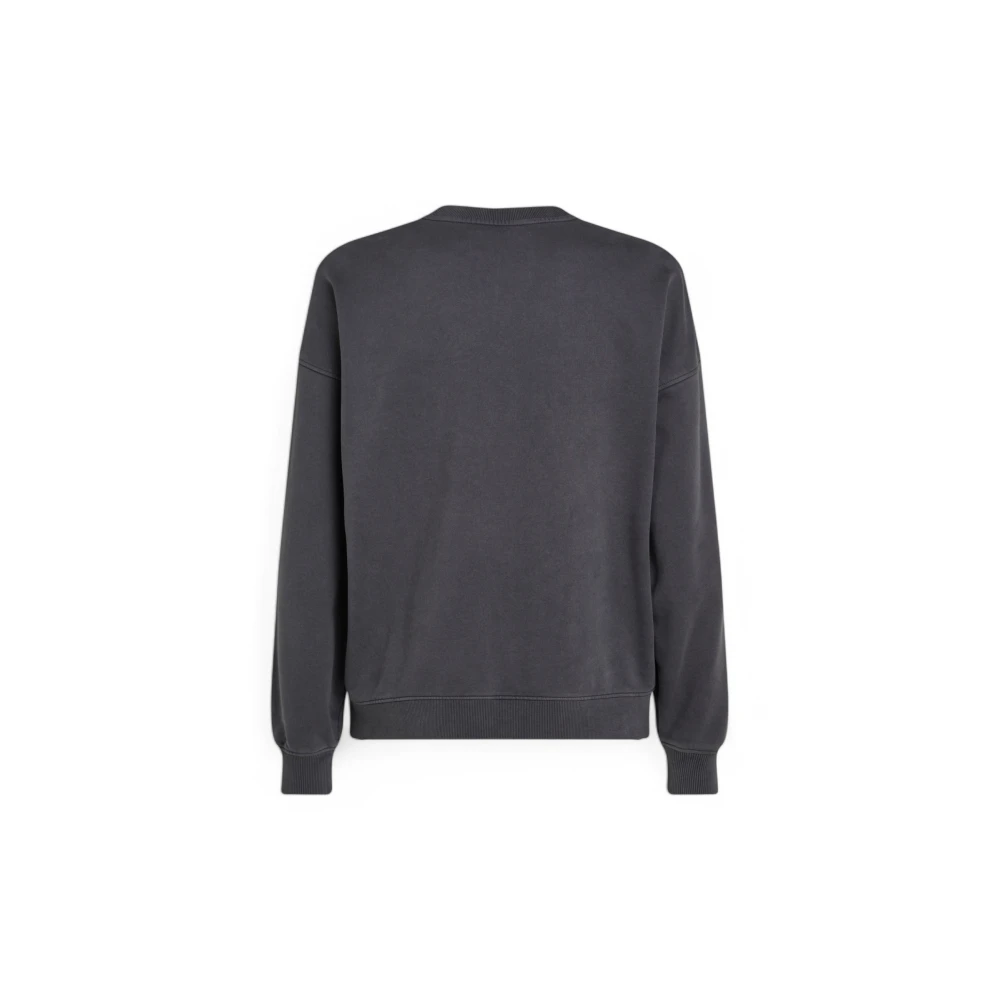 Calvin Klein Jeans Grijze Sweatshirt met Lange Mouwen voor Mannen Gray Heren
