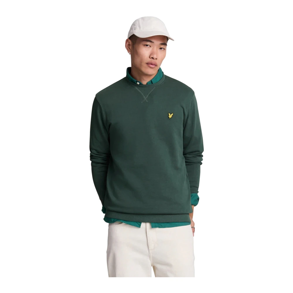 Lyle & Scott Groene trui voor mannen Green Heren