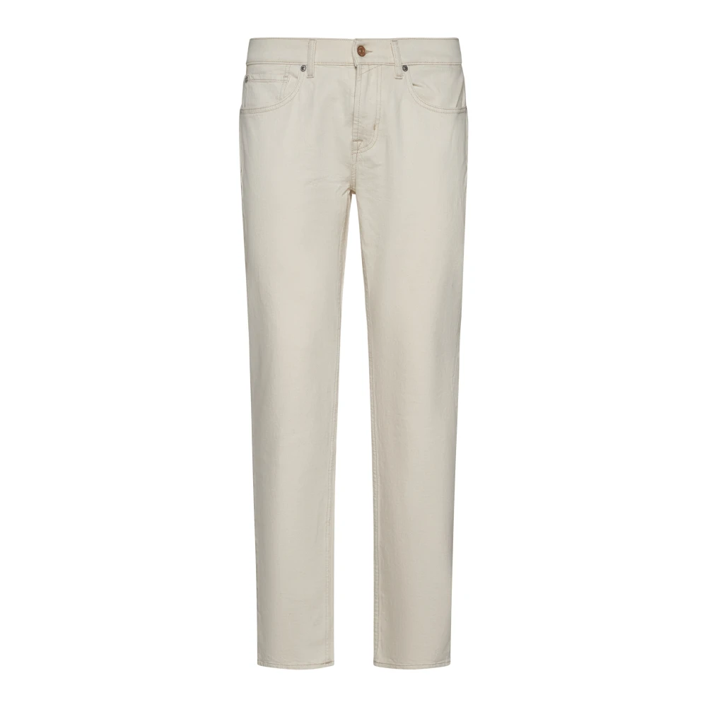 7 For All Mankind Witte Jeans Neutrale Stijl White Heren
