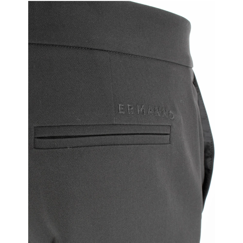 Ermanno Scervino Klassieke Fit Broek Black Dames