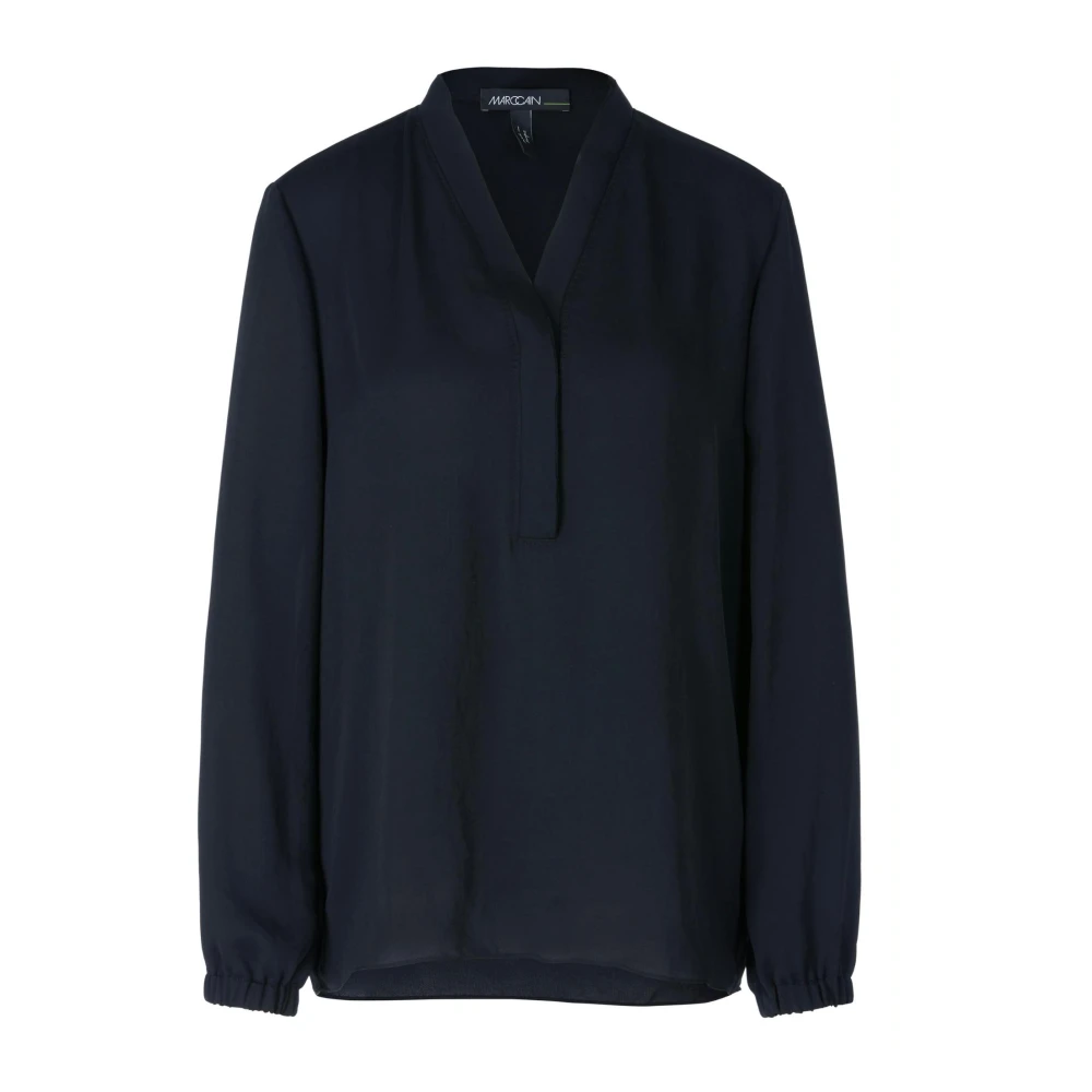 Marc Cain Women's Blue Midnight Loose Fit Blouse - Blouses - M - Blouses & Shirts