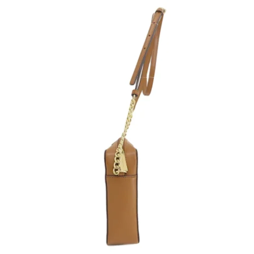 Michael Kors Pre-owned Canvas crossbody-bags Brown Dames