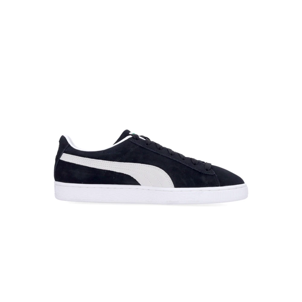 Puma Men's Black Sneakers, 12 Uk, Classic /White Low Sneaker