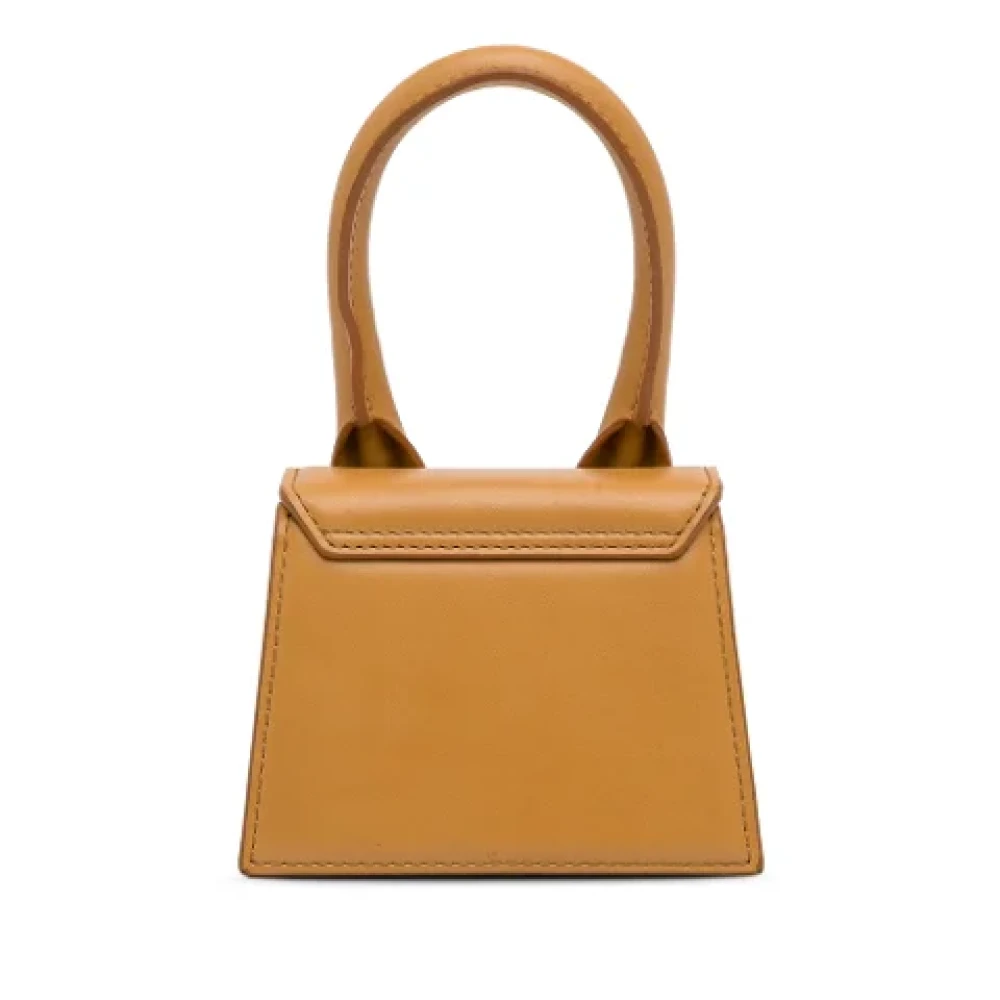 Jacquemus Pre-owned Leather handbags Brown Dames