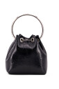 sac-noir-a-cordon-avec-poignee-en-metal