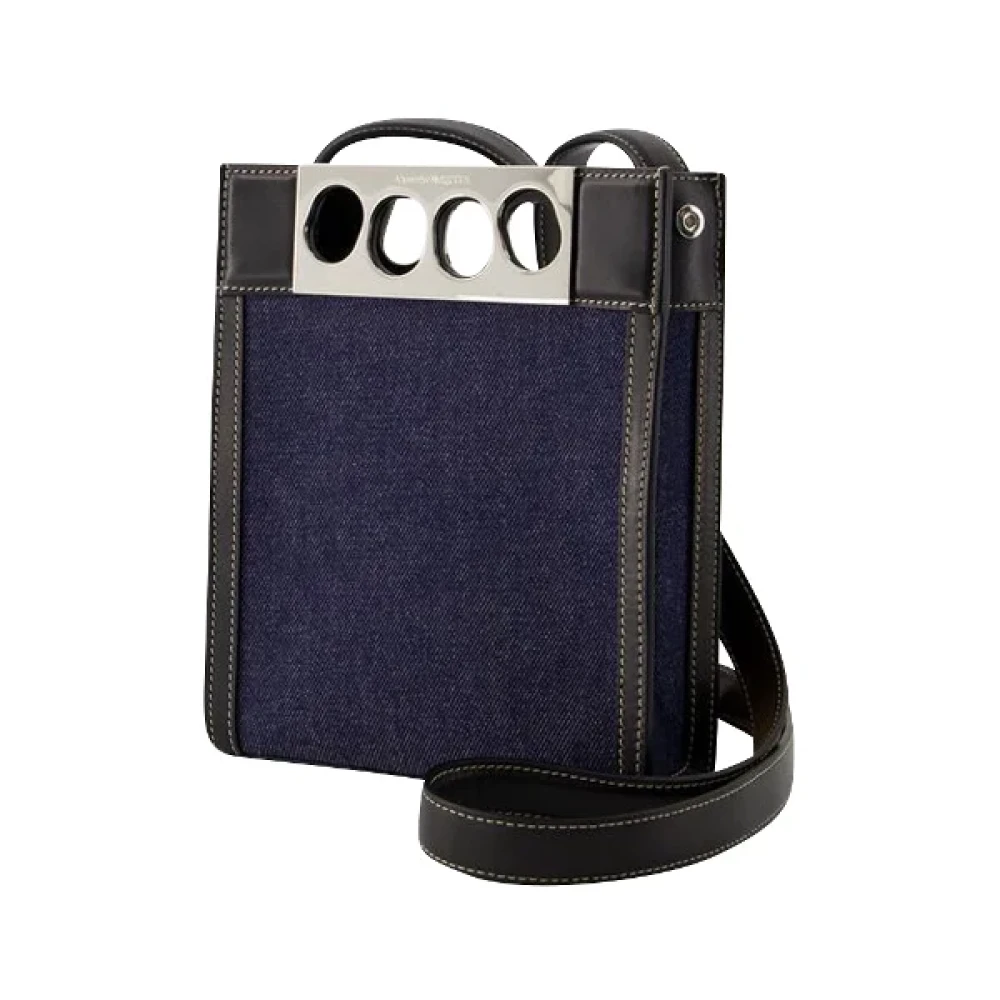 alexander mcqueen Denim shoulder-bags Blue Dames