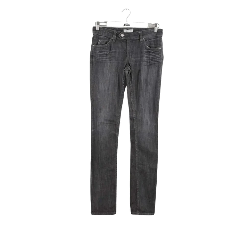 Isabel Marant Pre-owned Cotton jeans Black Dames