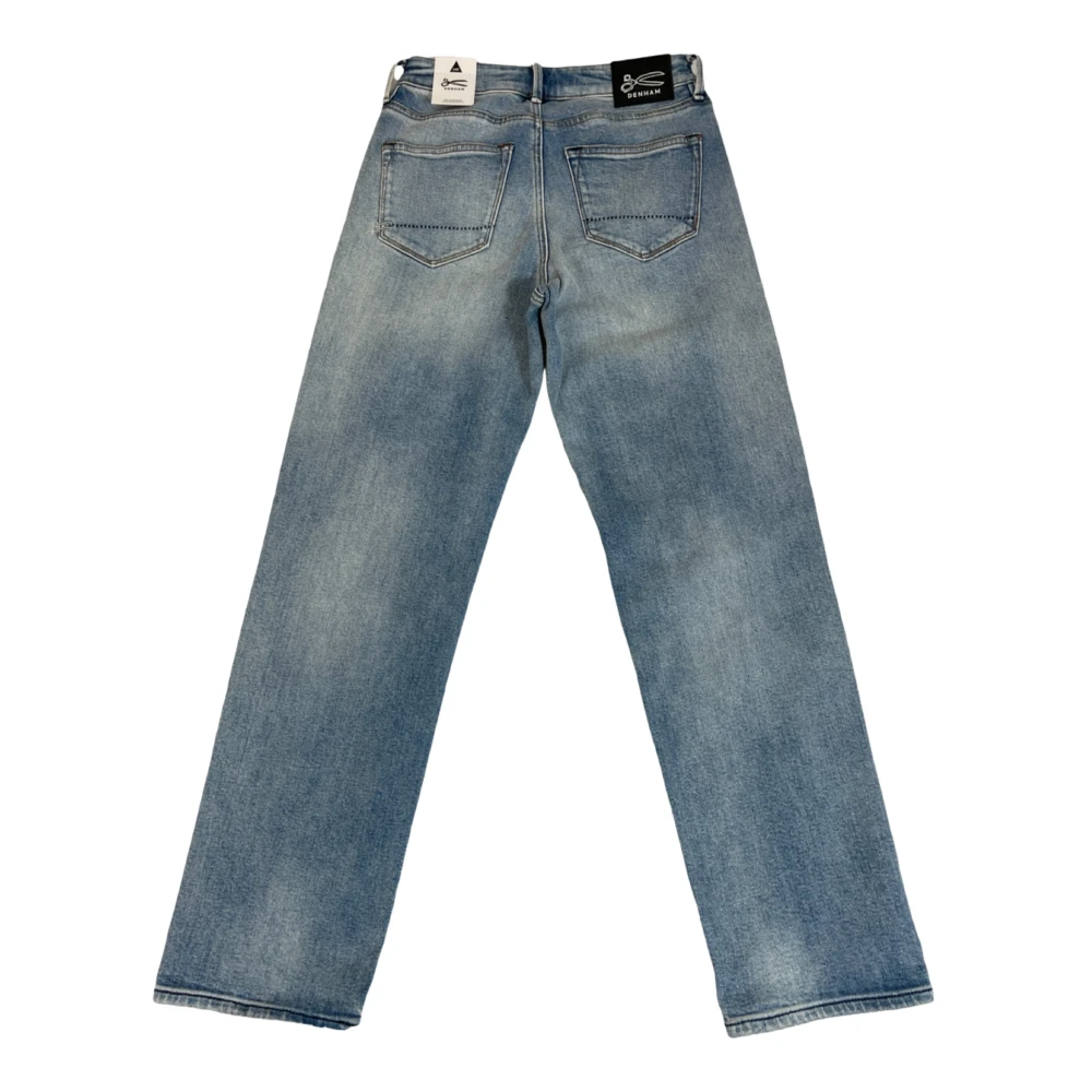 Denham Straight Jeans Blue Heren