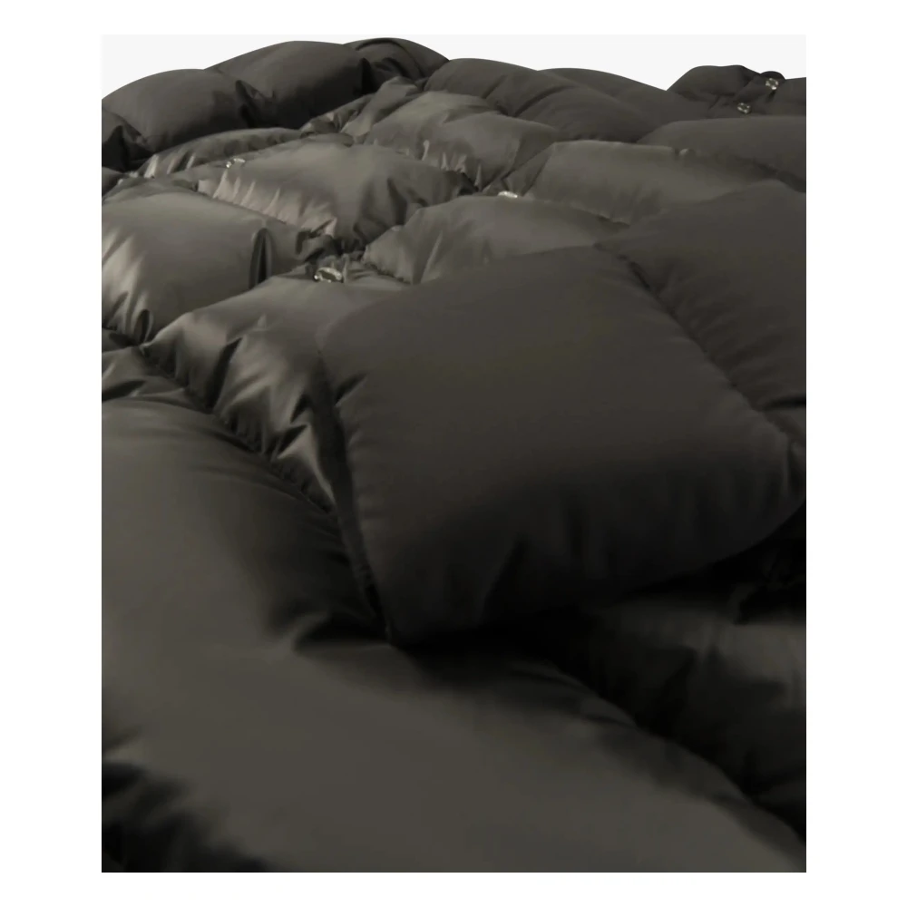 Moorer Eiderdons en Nylon Parka Brown Heren