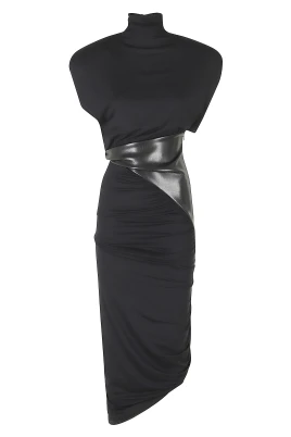Ursula Draped Midi Dress