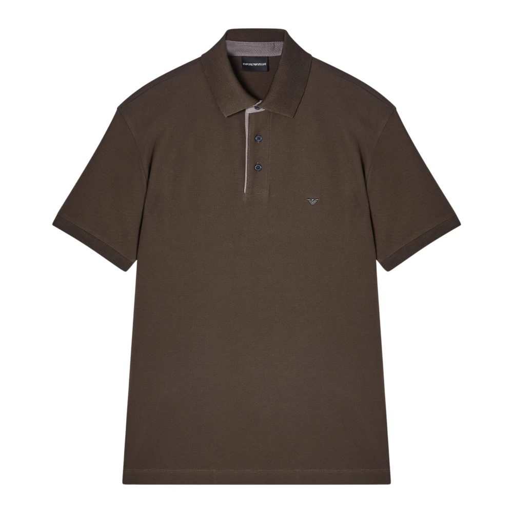 Emporio Armani Homme Marron - Polo - Tops - Brun - Taille: 2XL