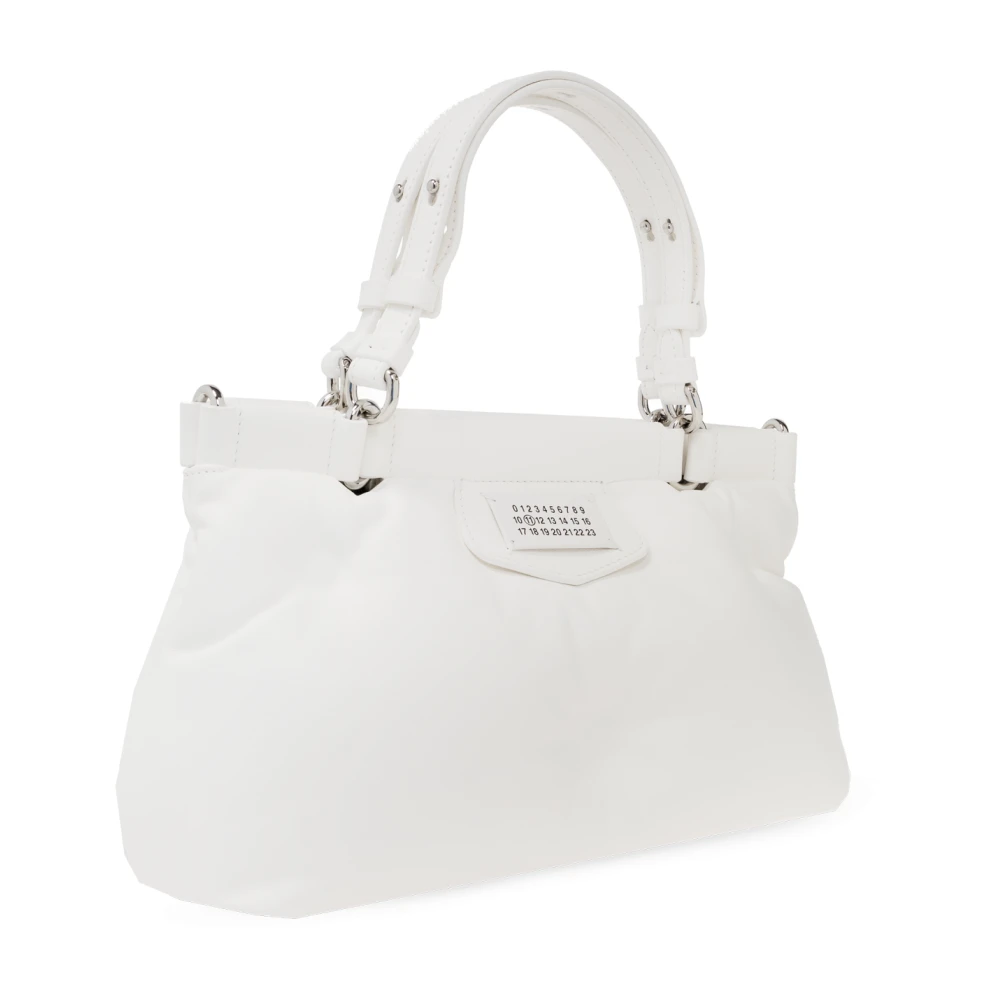 Maison Margiela Glam Slam Small Handtas White Dames