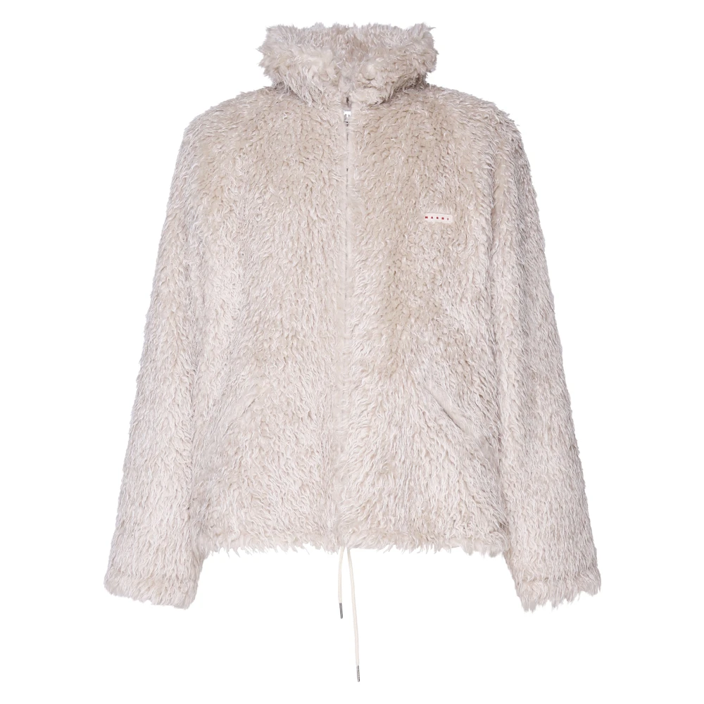 Jackets > Faux Fur & Shearling Jackets - - Marni - Modalova
