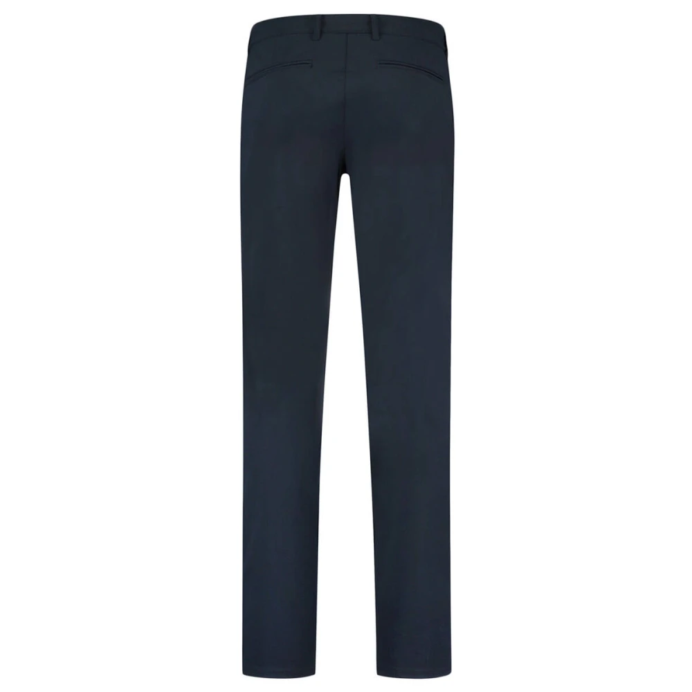 North84 Klassieke Chino Broek Blue Heren