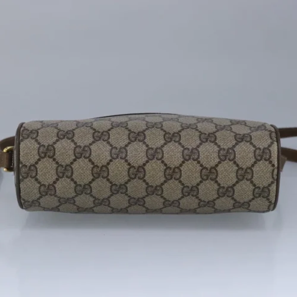 Gucci Vintage Pre-owned Canvas gucci-bags Brown Dames