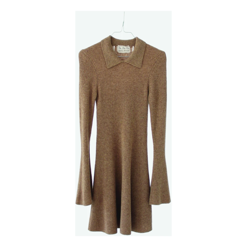 Designers Remix Carmen Kraag Jurk Brown Dames