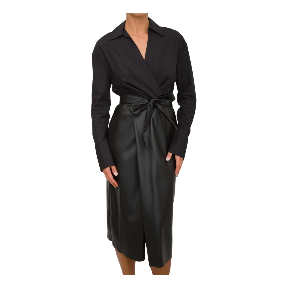Twinset Zwarte Jurk Black Dames