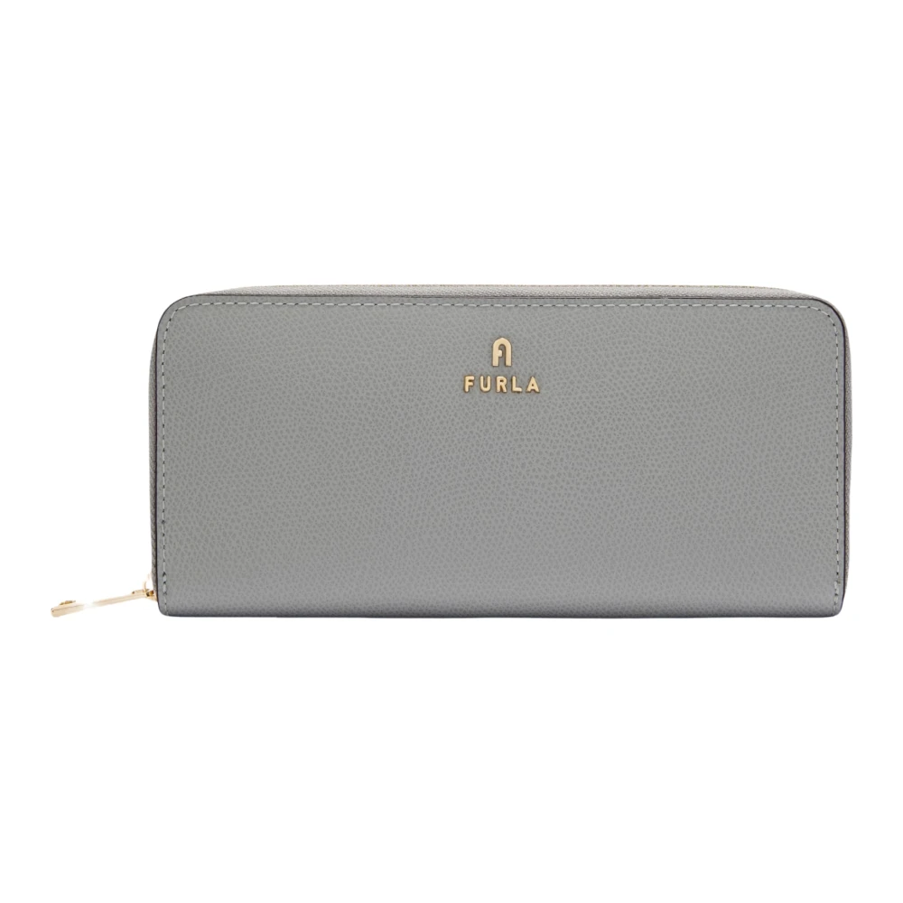 Furla Women's Blue Wallets & Cardholders, One Size, Camelia Zip Around L