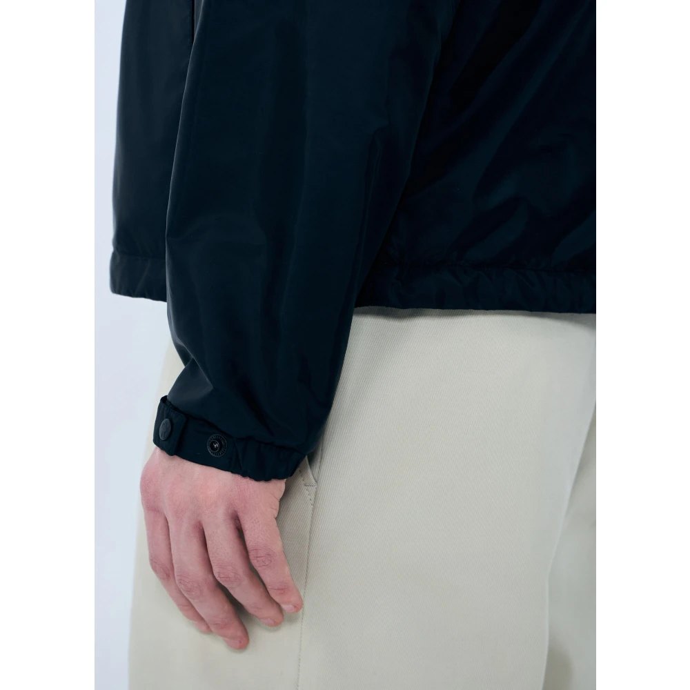 Moncler Gewatteerd jack met afneembare bodywarmer Black Heren