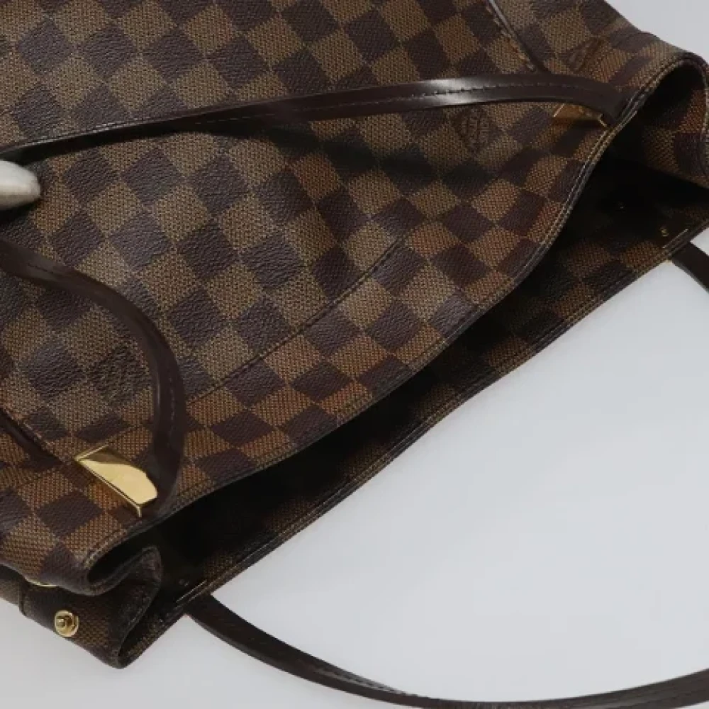 Louis Vuitton Vintage Pre-owned Canvas handbags Brown Dames