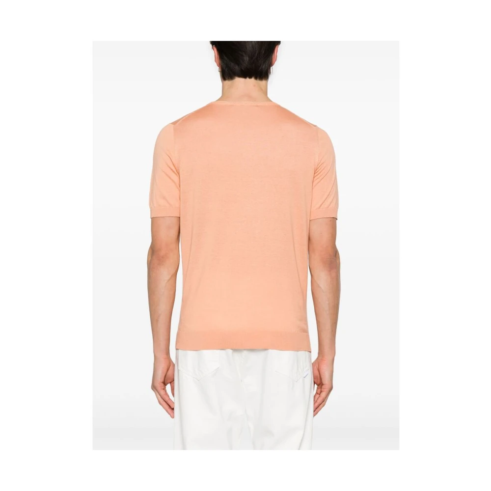 Tagliatore T-shirt Orange Heren