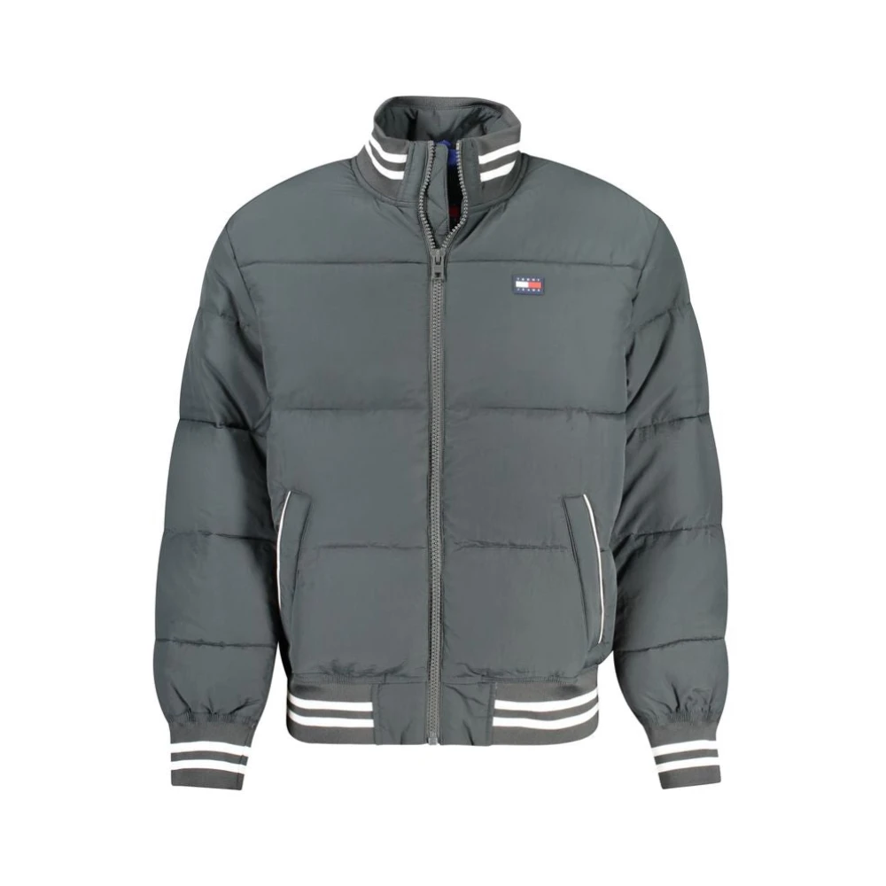 Tommy Hilfiger Groene Polyamide Herenjas Stijlvol Ontwerp Green Heren