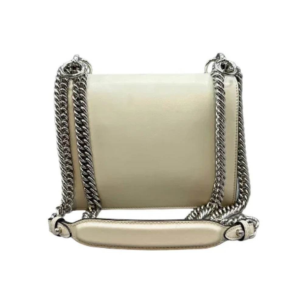 Fendi Vintage Pre-owned Leather fendi-bags White Dames