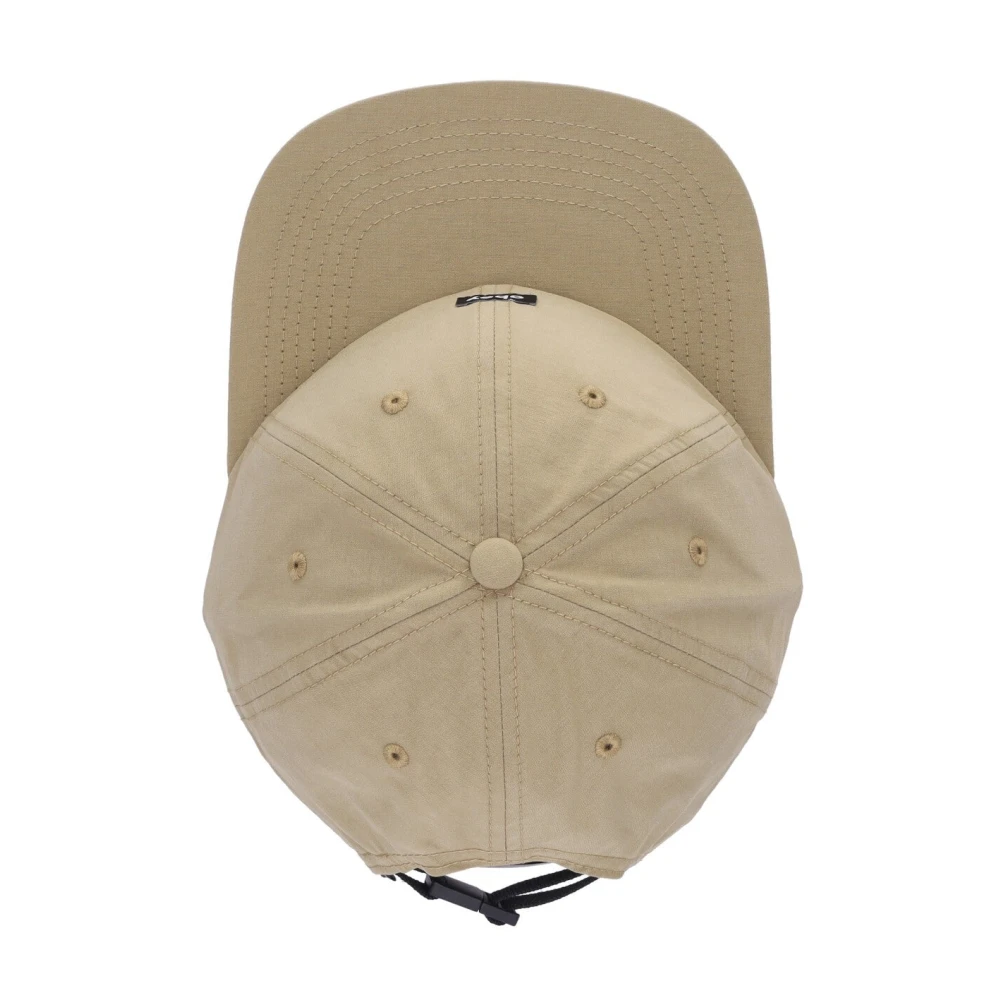 Obey Bronze 6 Panel Strapback Platte Klep Pet Beige Heren