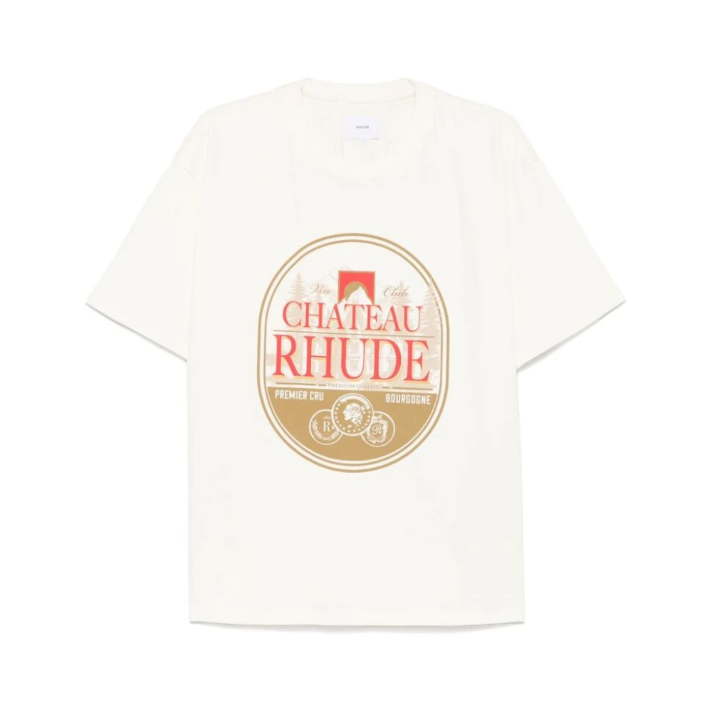 Rhude Premier Cru Tee White Heren