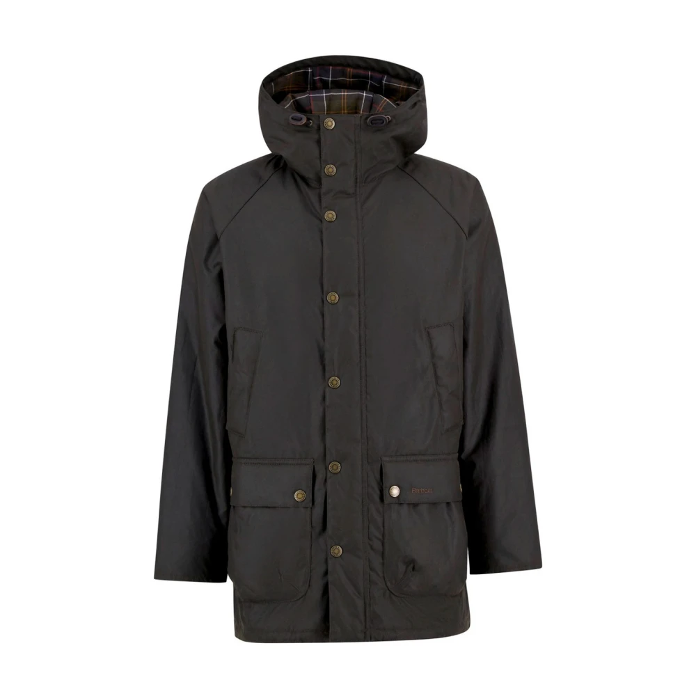 Barbour Men's Green Bedale Wax Parka