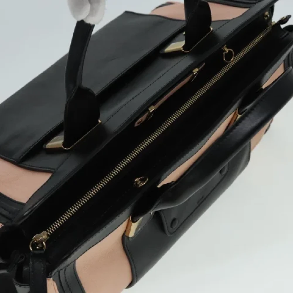 Chloé Pre-owned Leather handbags Black Dames