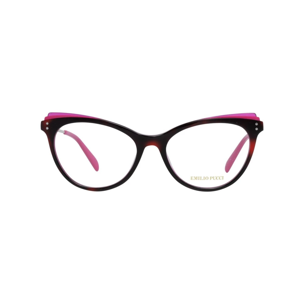 EMILIO PUCCI Bourgondische Dames Optische Frames Multicolor Dames