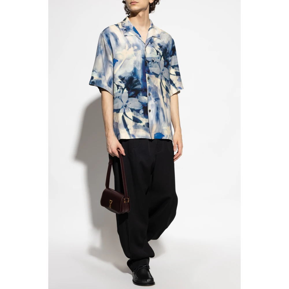 Paul Smith Korte mouwen shirt Blue Heren