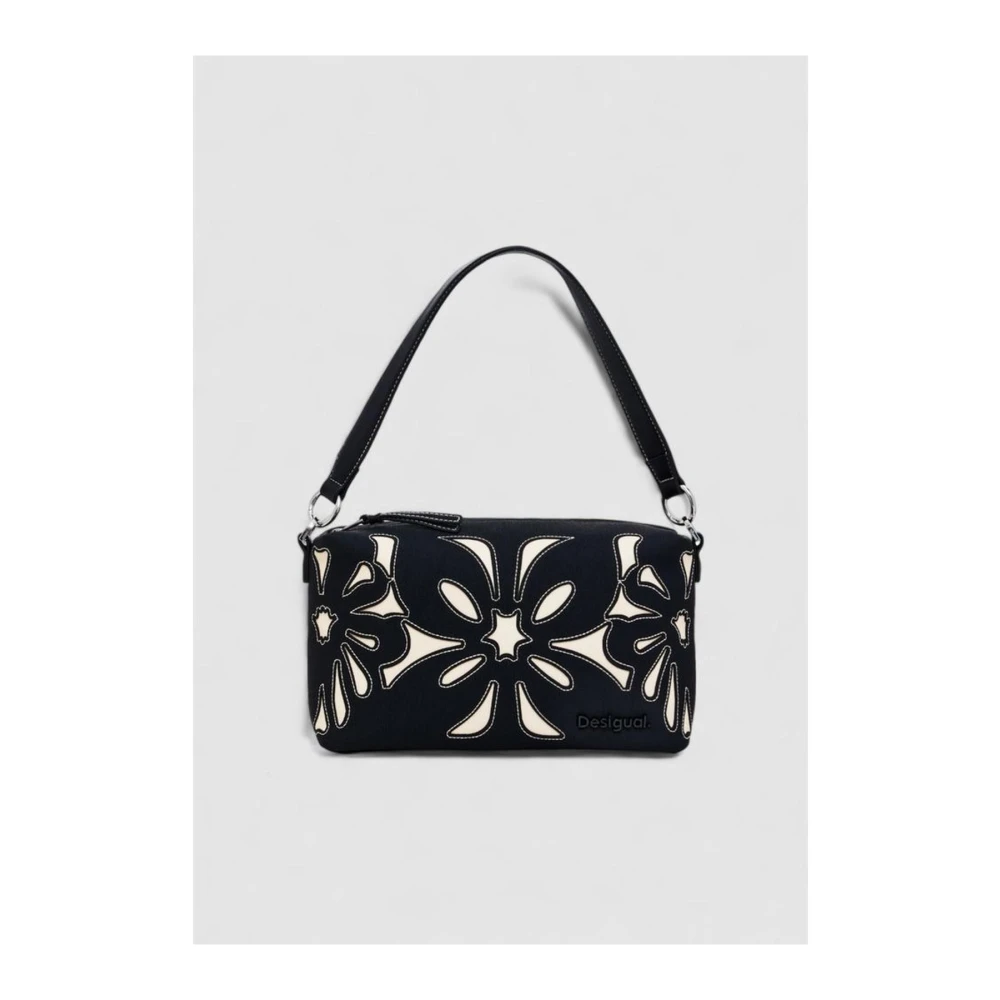 Desigual Stijlvolle Polyethyleen Handtas Dames Collectie Black Dames