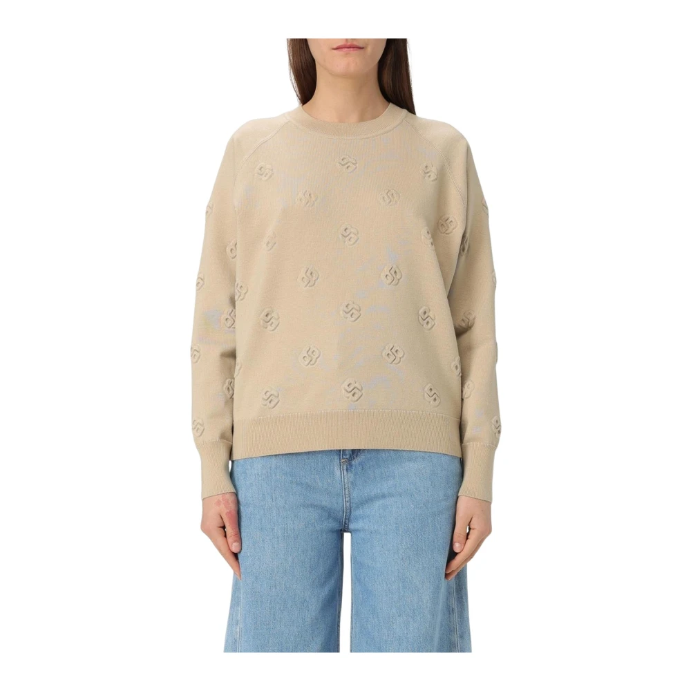 Knitwear > Round-neck Knitwear - - Hugo - Modalova