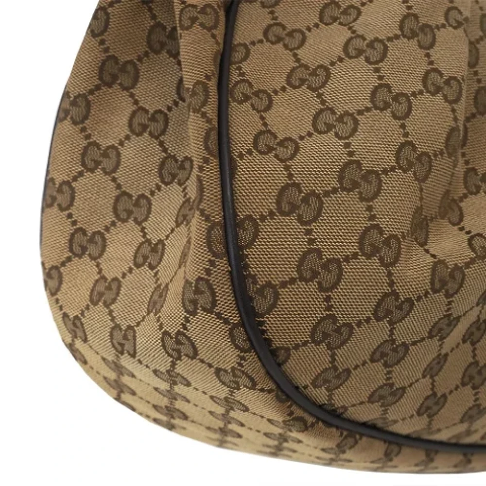 Gucci Vintage Pre-owned Canvas gucci-bags Brown Dames