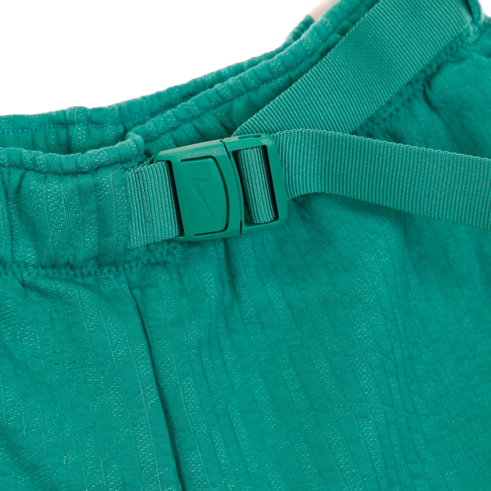 Nike High Rise Jacquard Shorts Green Dames