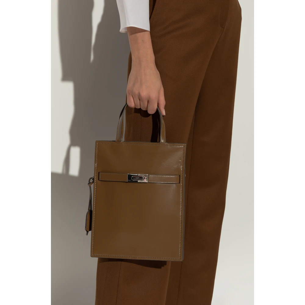 TORY BURCH Tas Lee Radziwill Brown Dames