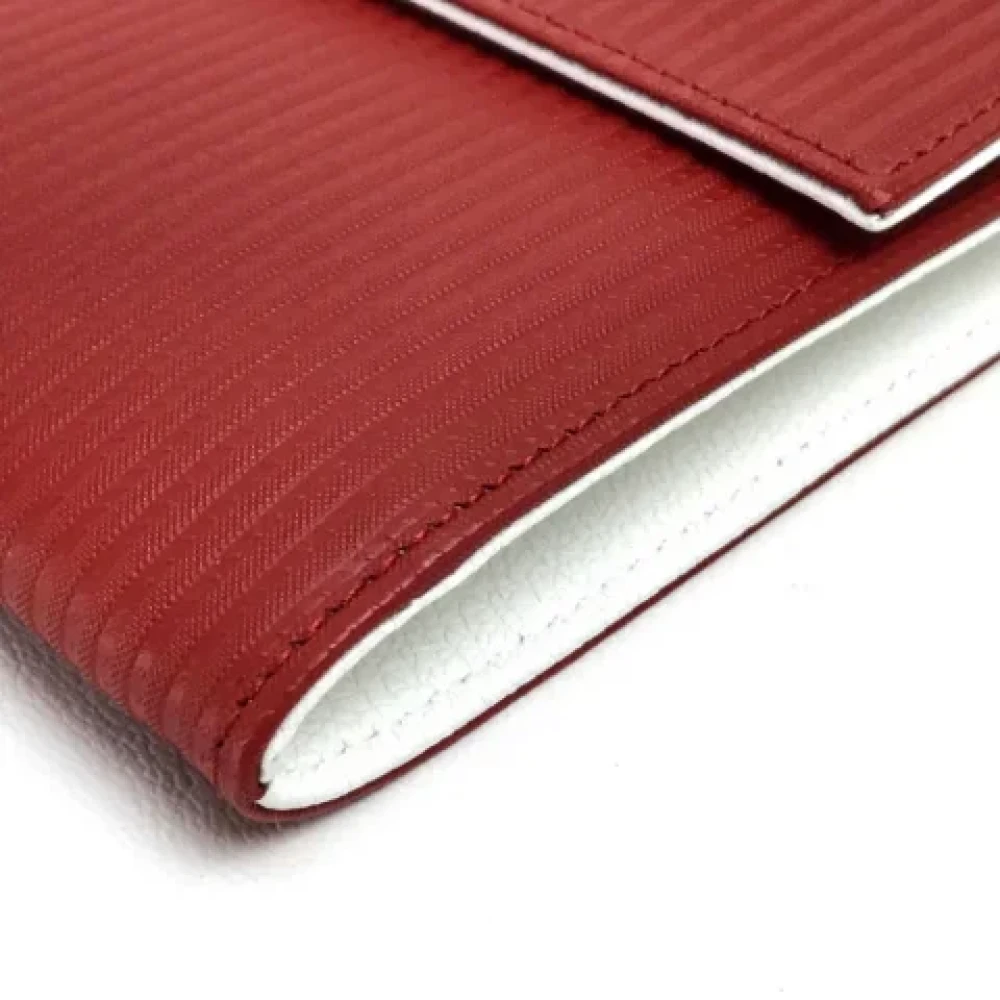 Bvlgari Vintage Pre-owned Fabric home-office Red Dames