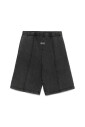 shorts-gris-fonce-a-taille-elastique