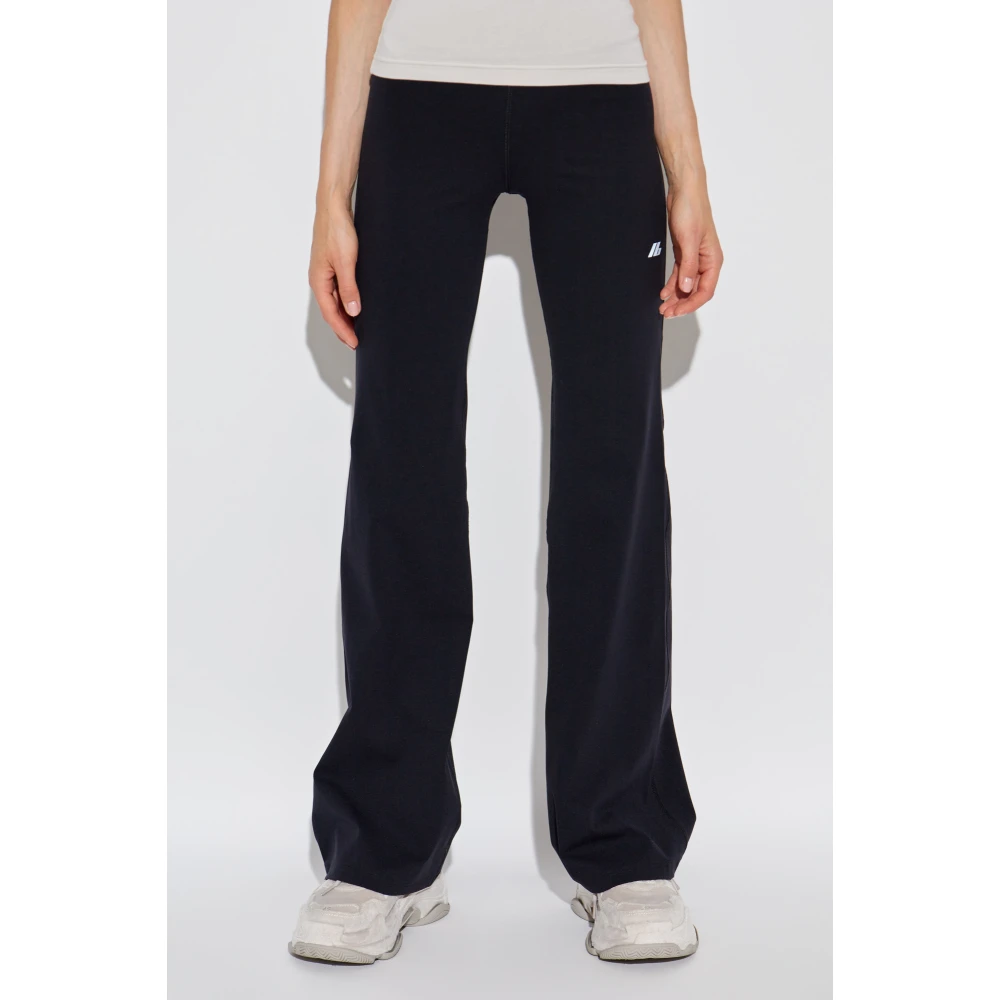 Balenciaga Uitlopende broek Black Dames