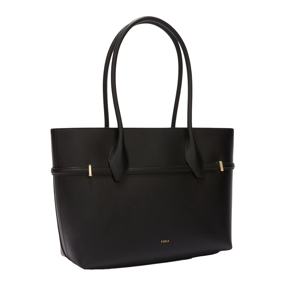 Furla Goccia Tote L Black Dames